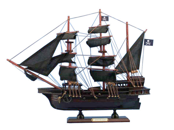 Wholesale Model Ships Wooden Captain Kidd'S Adventure Galley Model Pirate Ship 20" ADVENTURE GALLEY 20