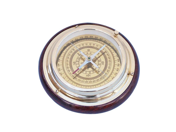 Wholesale Model Ships Brass Directional Desktop Compass 6" CO-0542