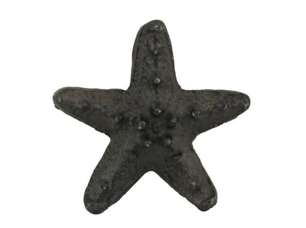 Wholesale Model Ships Antique Cast Iron Starfish Paperweight 3" K-1411A-cast iron-pw