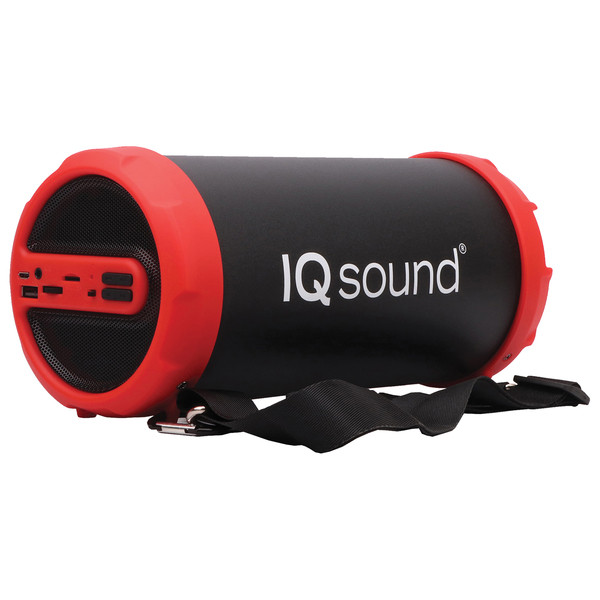 Petra 3-In Portable Bluetooth Speaker -Red SSCIQ1606BTRED
