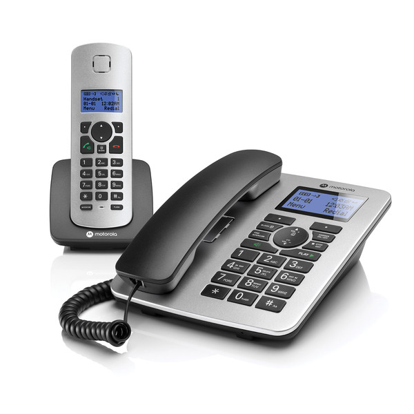 Petra Corded And Cordless Phone With Caller Id And Answering System TFDC4201