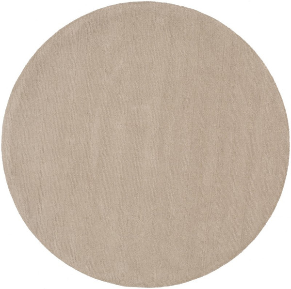 Surya Mystique Hand Loomed White Rug M-335 - 6' Round