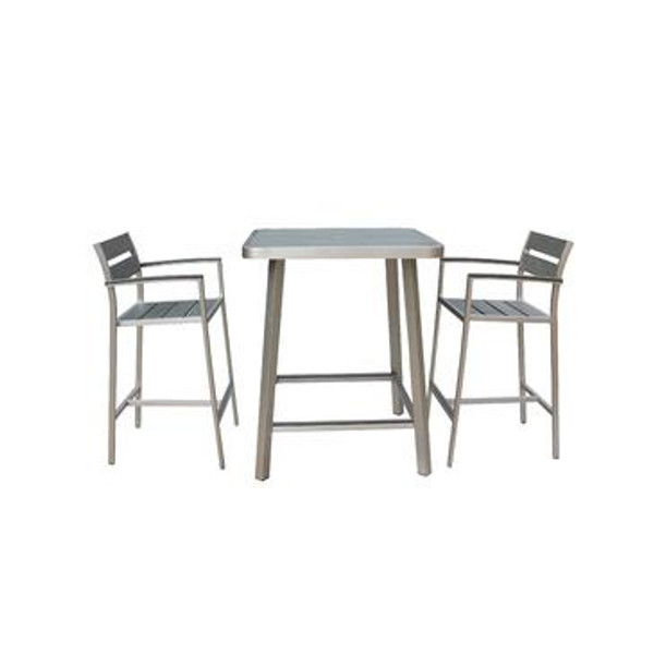 Boraam Polylumber 3 Piece Canaria Pub Set 76687