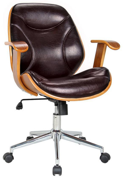 Boraam Rigdom Desk Chair in Brown 97914