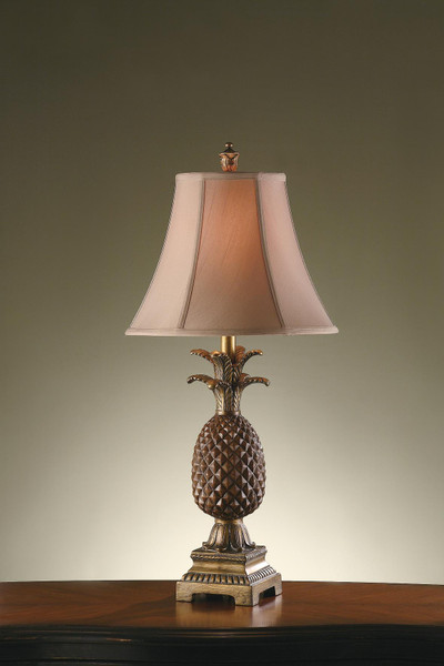 Palm Coast Pineapple Table Lamp CVATP987 By Crestview