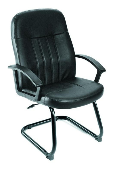 B8109 Boss Executive Leather Budget Guest Chair