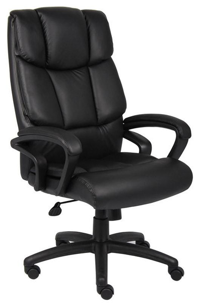 B8701 Boss Ntr Executive Top Grain Leather Chair