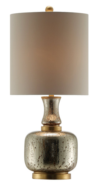 30"H Metal&Glass Lamp CVABS1643 By Crestview