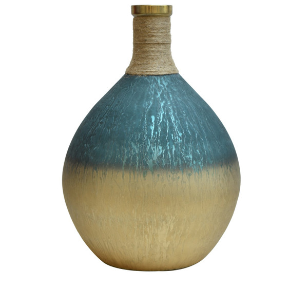 18.5"H Glass Vase CVVZSN002 By Crestview