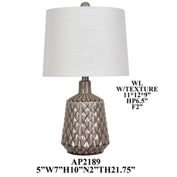 21.75" Table Lamp AP2189SNG By Crestview