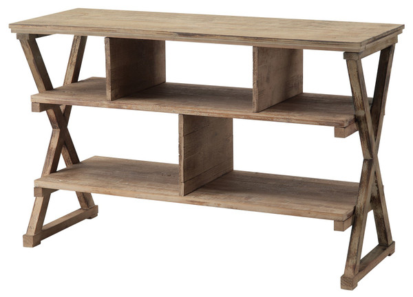 Wood Cheyenne Media Console Table Cvfzr880 By Crestview