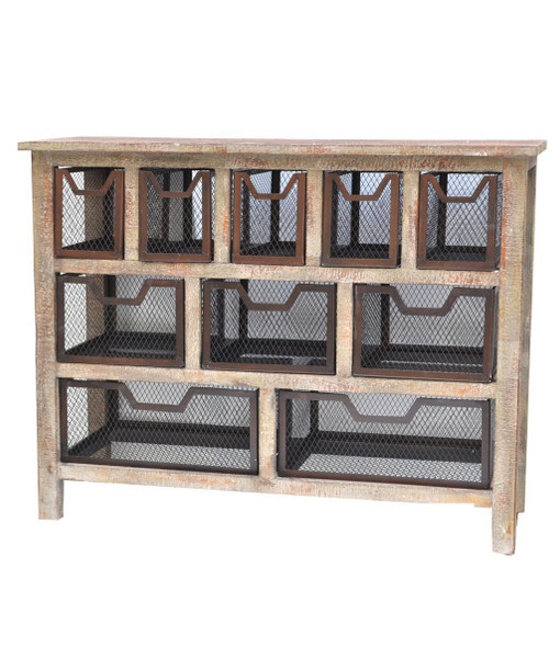 Donegal 10 Drawer Console Table Cvfzr455 By Crestview