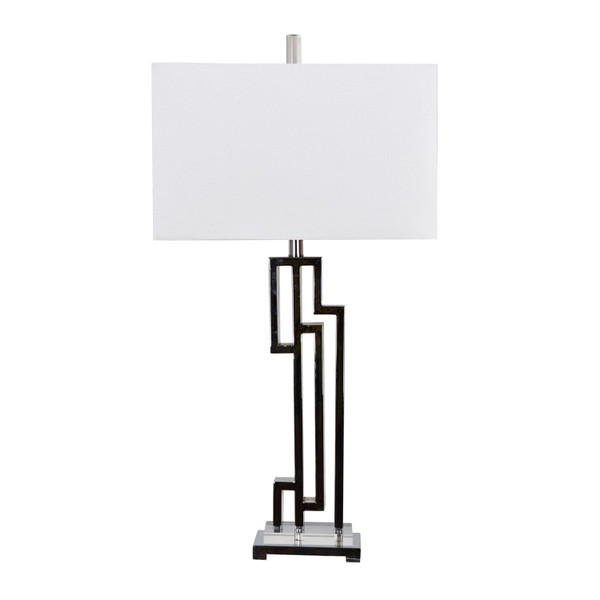 35"H Maze Table Lamp Cvaer1012 By Crestview