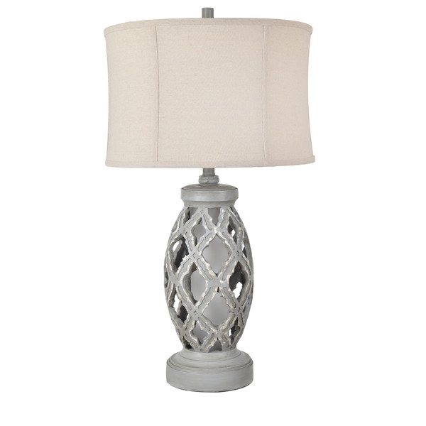 Gaborone Table Lamp With Night Light CVAVP1578 By Crestview