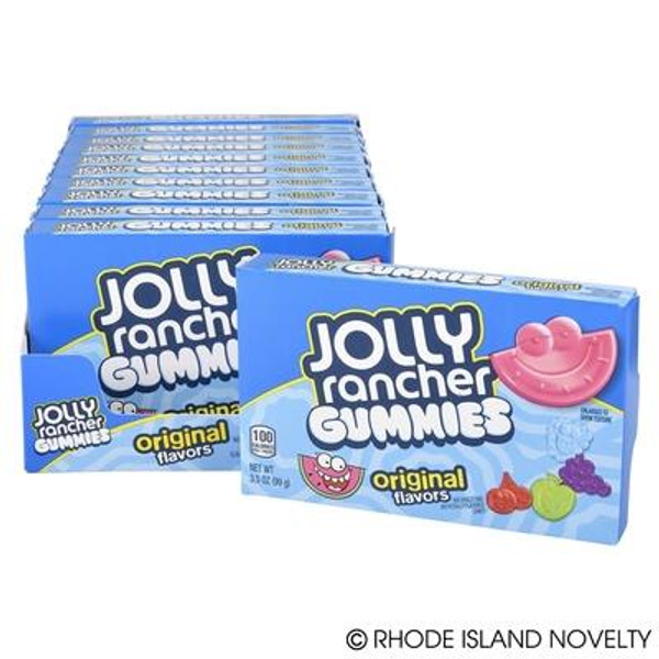 Jolly Rancher Gummies Theater Box Candy ZYTBJRG By Rhode Island Novelty