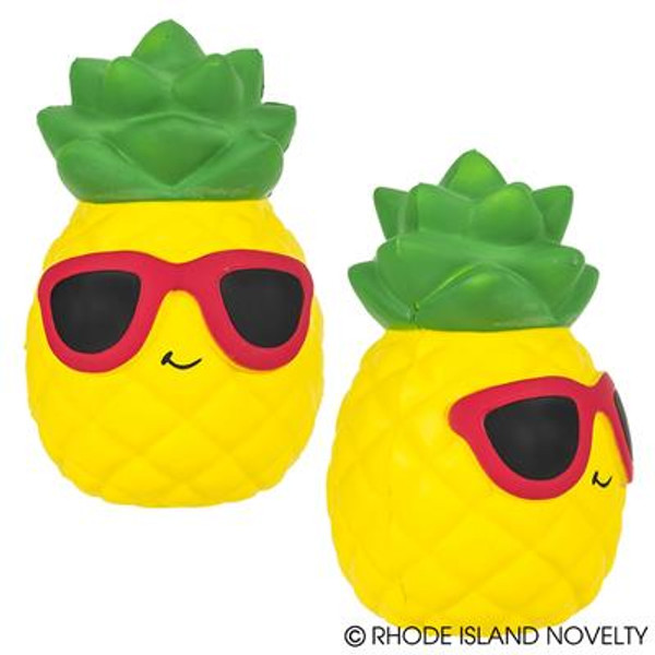 Jumbo Squish Pineapple 10.75" CASQJPI By Rhode Island Novelty