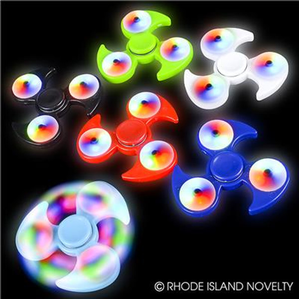 3"Light-Up Ninja Hand Spinner TYHANLN By Rhode Island Novelty