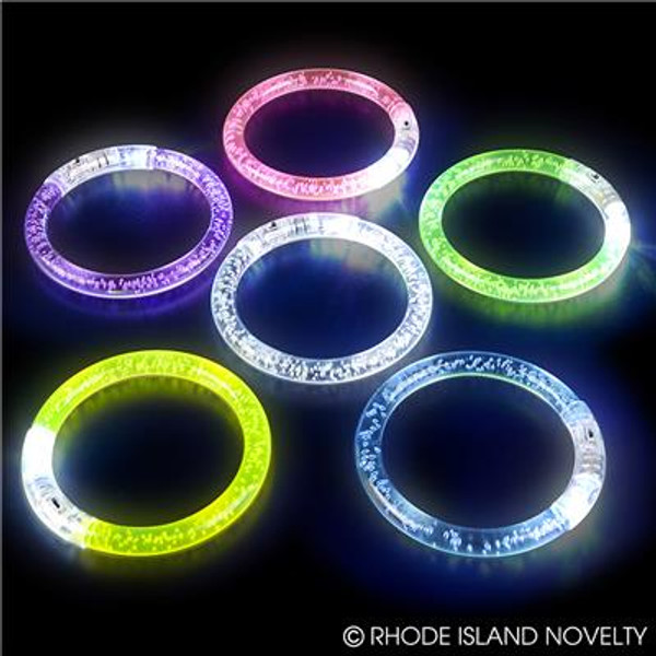 8.5" Flashing Bubble Bracelet GLBUBBR By Rhode Island Novelty