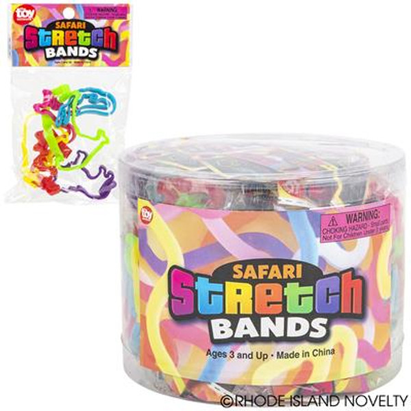 Safari Stretch Bands JBSBSAF By Rhode Island Novelty