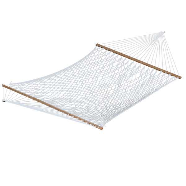Polyester Rope Hammock - Double (White) POLY20 By Vivere