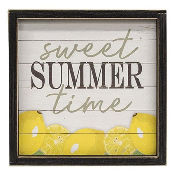 *Sweet Summer Time Lemons Framed Print G22313 By CWI Gifts