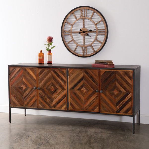 Diamond Pattern Sideboard 510479 By CTW Home
