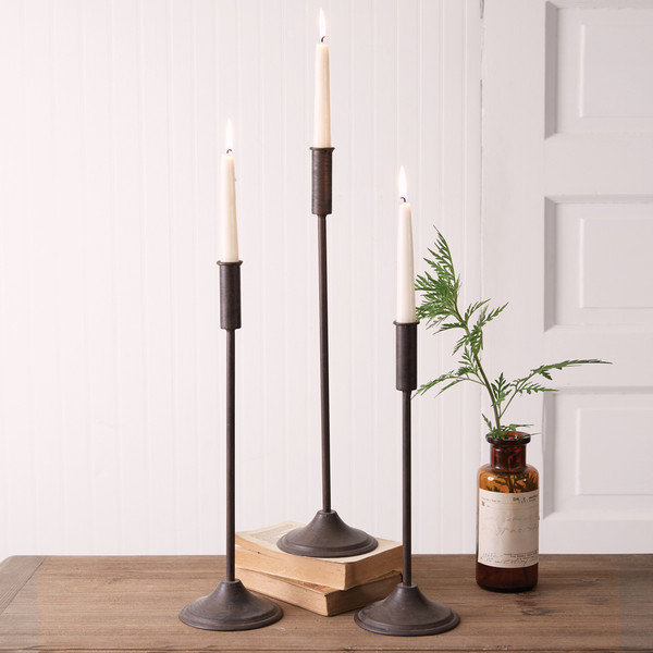 Set Of Three Chatham Taper Candle Holders 790152 By CTW Home
