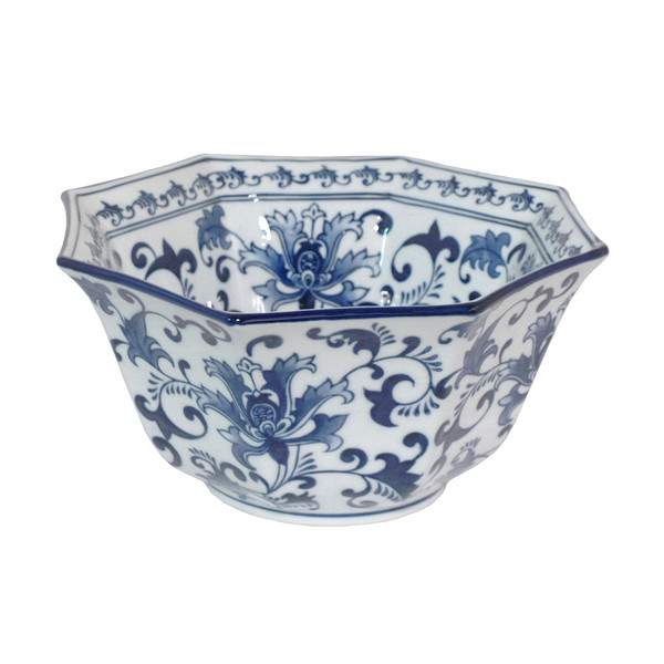 Plutus Blue And White Porcelain Bowl PBTH94202