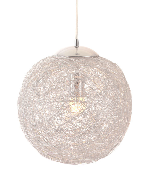 Modern Chrome Snowball Ceiling Lamp 391873 By Homeroots