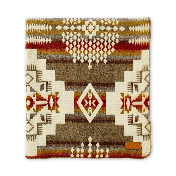Ultra Soft Sienna Southwest Handmade Blanket 392088 By Homeroots