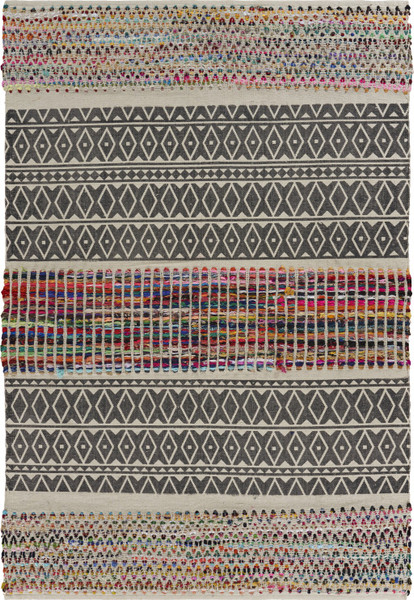 3' X 5' Colorful Traditional Chindi Area Rug 396297 By Homeroots