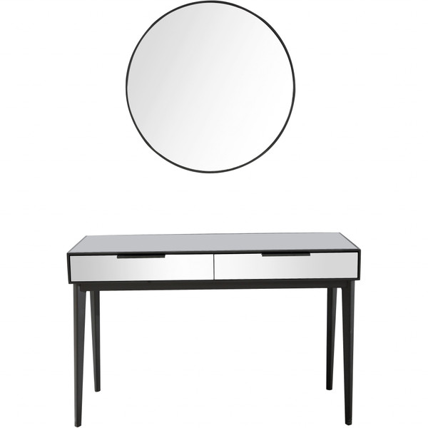 Smokey Grey Mirror And Console Table 396843 By Homeroots