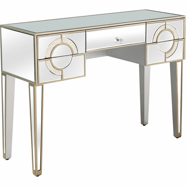 Antiqued Crystal Console Table 396856 By Homeroots