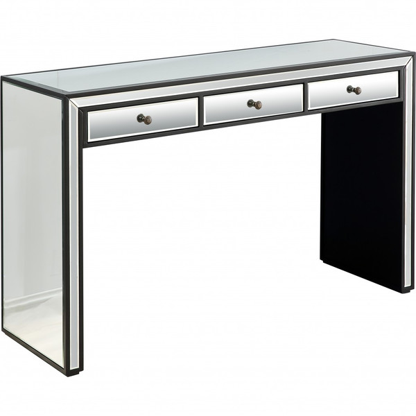 Bold And Black Console Table 396863 By Homeroots