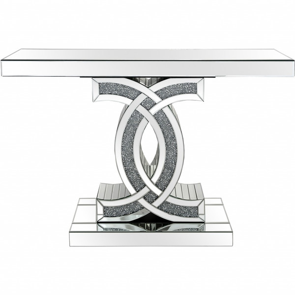 Cc Silver Console Table 396876 By Homeroots