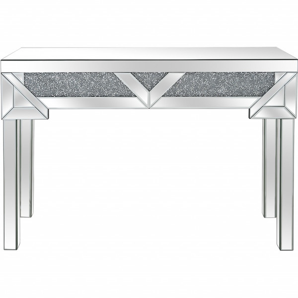 Sleek V Shaped Console Table 396877 By Homeroots