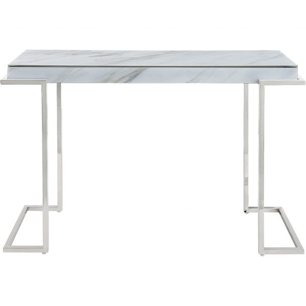 Marble Rectangular Console Table 396886 By Homeroots