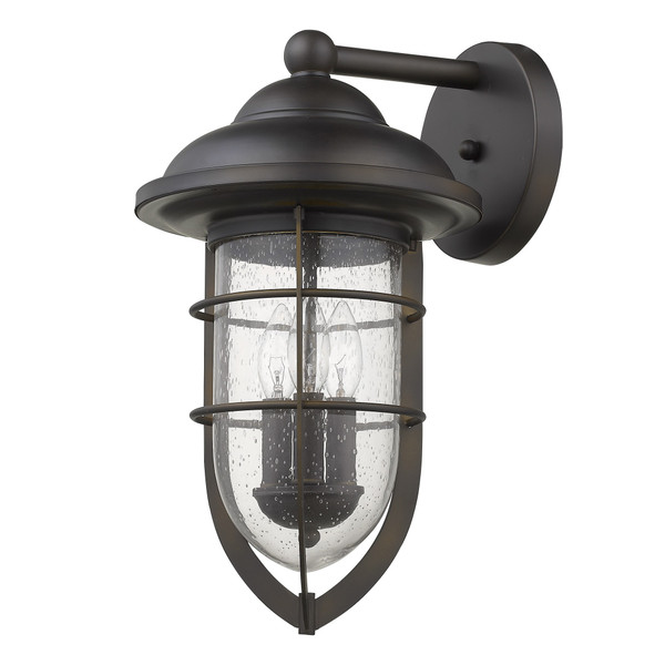 Dylan 3-Light Oil-Rubbed Bronze Wall Light 398344 By Homeroots