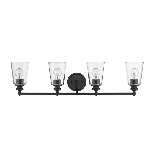 Ceil 4-Light Oil-Rubbed Bronze Vanity 398768 By Homeroots