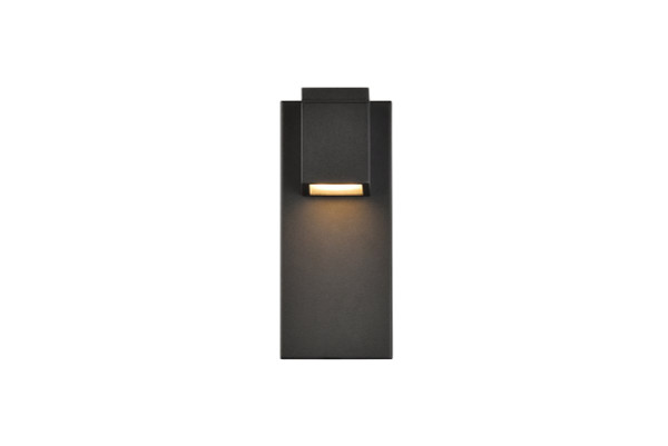 Raine Integrated Led Wall Sconce In Black LDOD4007BK By Elegant Lighting