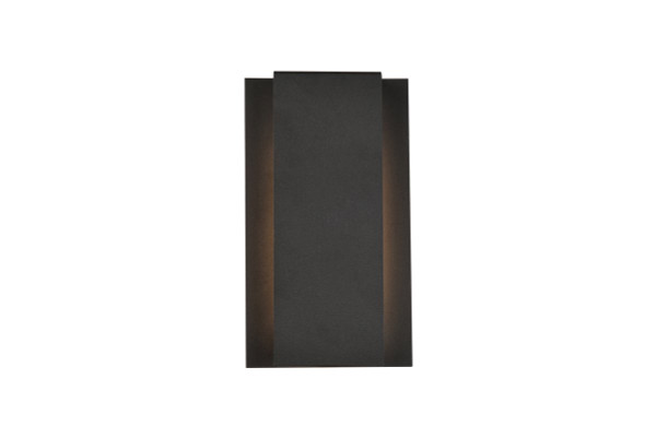 Raine Integrated Led Wall Sconce In Black LDOD4033BK By Elegant Lighting