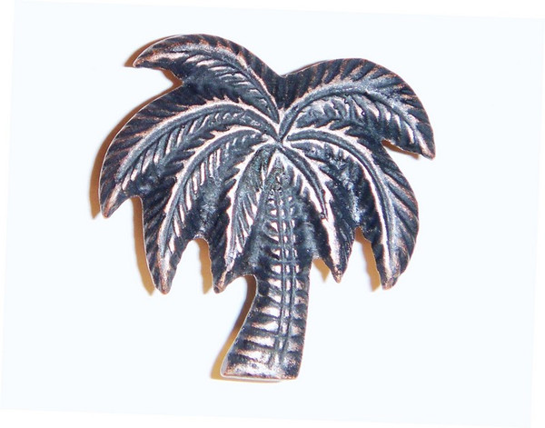 293-ORB Palm Tree Cabinet Knob - Oil Rubbed Bronze by Buck Snort Lodge