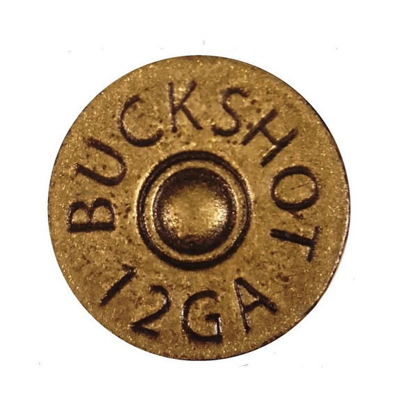 321-AB Shotgun Shell Cabinet Knob - Antique Brass by Buck Snort Lodge