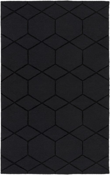 Surya Mystique Hand Loomed Black Rug M-5431 - 9' x 13'