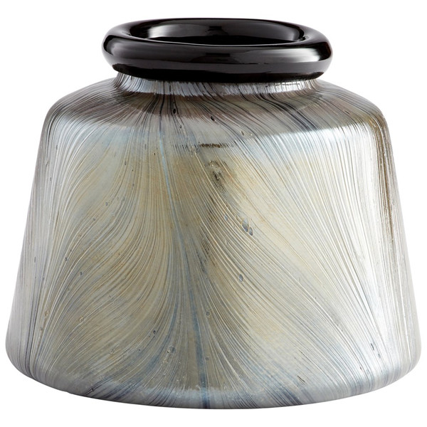 Cyan Cypress Vase 10449