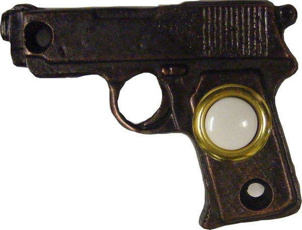 928-ORB Gun Door Bell - Oil Rubbed Bronze by Buck Snort Lodge