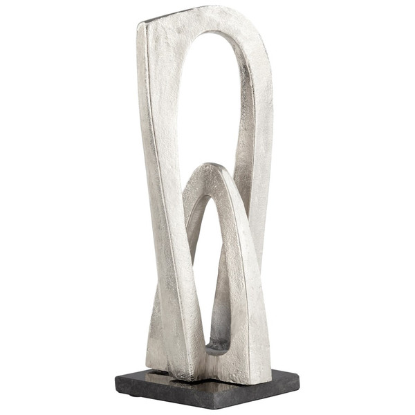 Cyan Double Arch Sculpture 11012