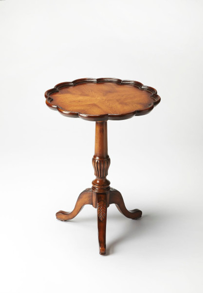 Butler Dansby Vintage Oak Pedestal Table 1482001