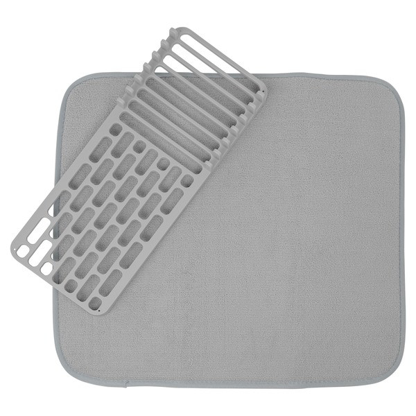 Petra Dish Drying Mat With Rack (Gray) BBD18US6251G