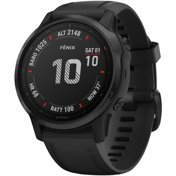 Petra Fenix(R) 6S Multisport Gps Watch (Pro Edition, Black With Black Band) GRM0215913